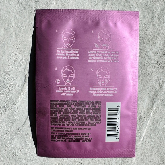 7 HydroPeptide PolyPeptide Collagel+ Lip Masks - Picture 3 of 6